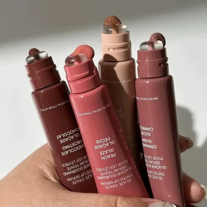 Baume à lèvres Laneige Donut Strawberry Sugar, brillant et repulpant, hydratant, exfoliant doux, soin quotidien pour les lèvres