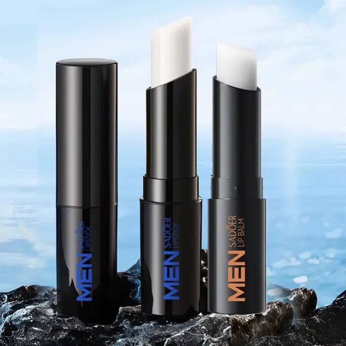 SADOER baume à lèvres vaseline d'herbe de requin pour hommes pour l'automne et l'hiver pour améliorer la sécheresse