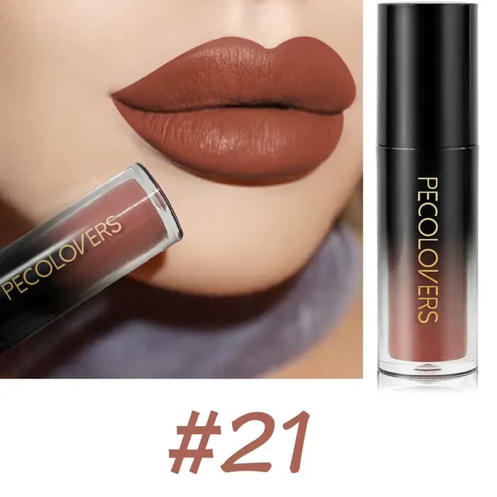 Rouge à lèvres velours mat, brillant à lèvres rouge Sexy, imperméable, longue durée, coloration faci