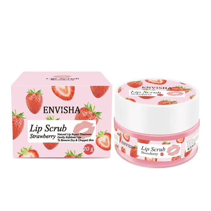 ENVISHA – baume à lèvres à la fraise