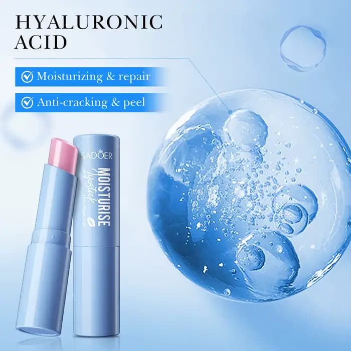 SADOER Baume à lèvres à l'acide hyaluronique soin hydratant longue durée