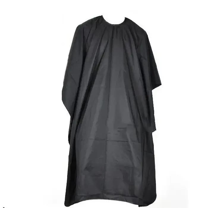 Cape de coiffure noire professionnelle pour Salon de coiffure