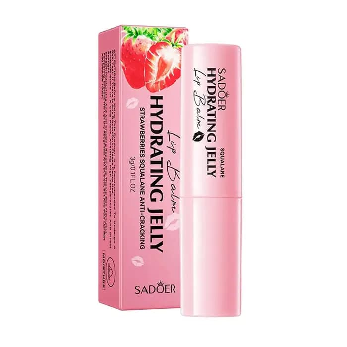 Baume à lèvres à la fraise hydratant en profondeur