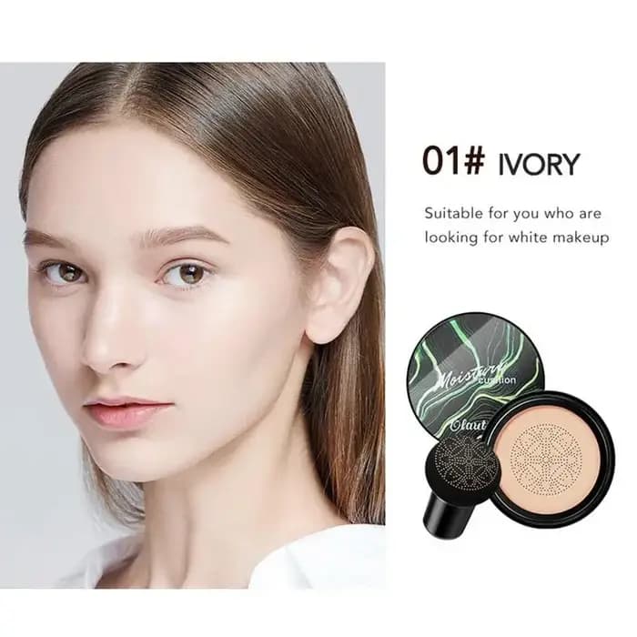 Fond de teint magique tête de champignon coussin d'air CC crème visage correcteur hydratant imperméable