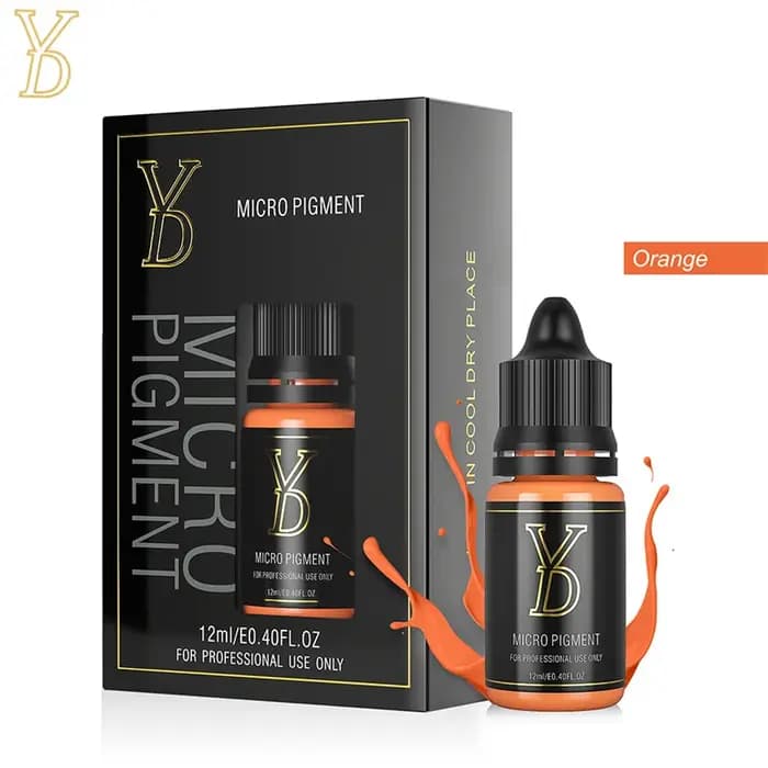 YDPMU 15 couleurs liquide lèvres Pigment encre de tatouage professionnel maquillage Permanent Micropigmentation beauté