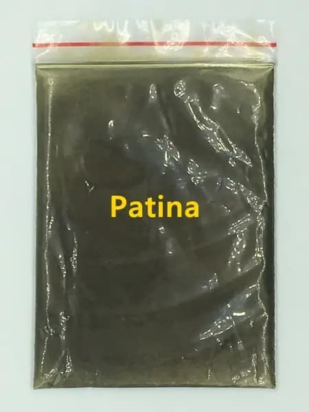 Pigment en poudre de perle de Mica série de couleurs bleues