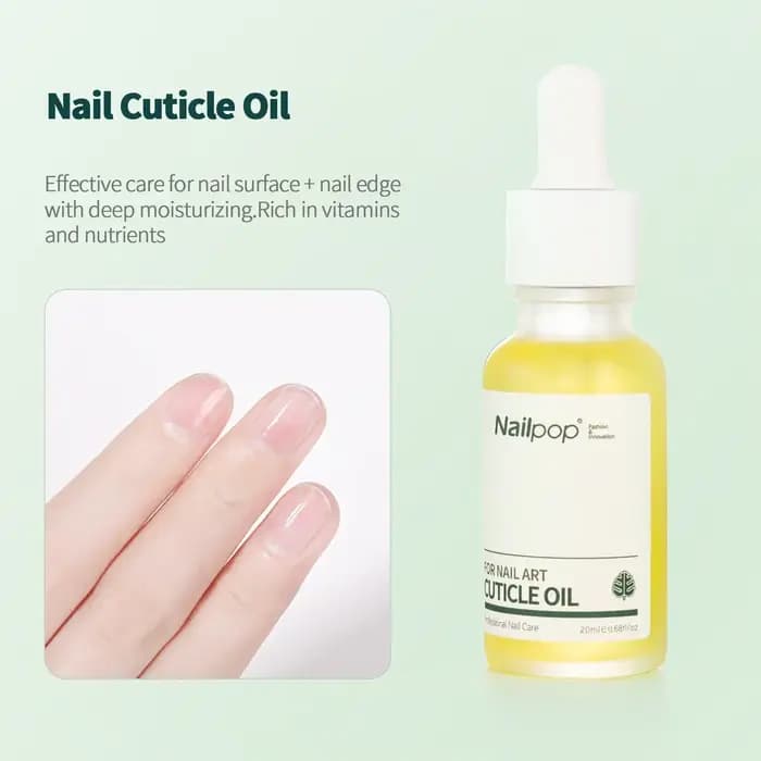 Nailpop dissolvant de cuticules et réparation d'huile de cuticule Kit de soin des ongles traitement