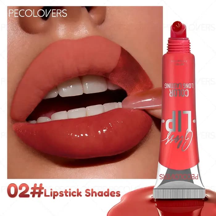 1PC Gloss à lèvres mat - Teinte à lèvres longue durée