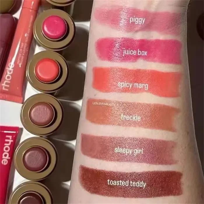 Rhode Pocket Blush LIP Stick Lip Cheek New Candy Apple Teacup Hydrating