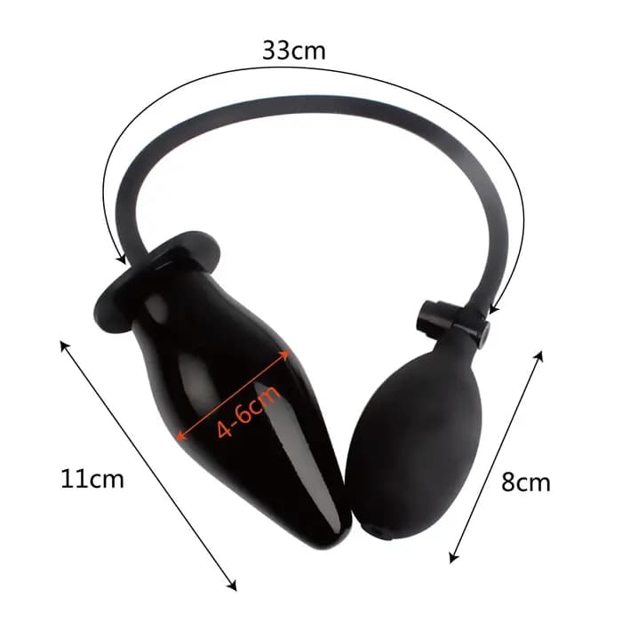 IKOKY avec pompe dilatateur Anal arrière-cour gonflable Plug