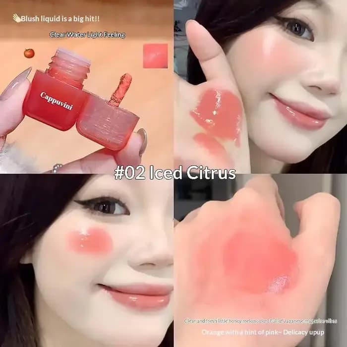 Cappuvini Mini Blush Liquide Hydratant