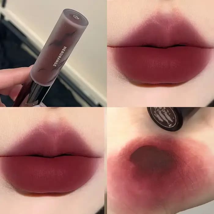 Rouge à lèvres liquide velours mat marron nu