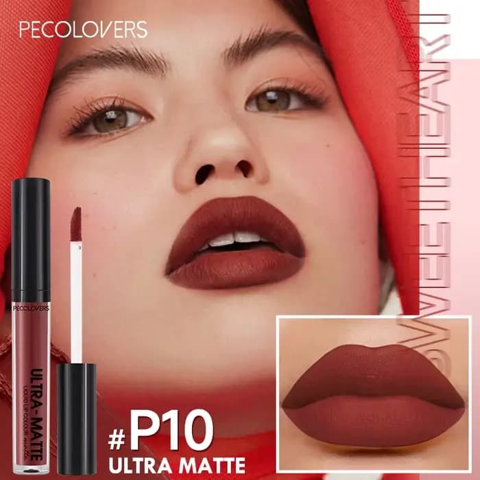 Velvet Mate nu marron rouge brillant à lèvres peluches mat liquide