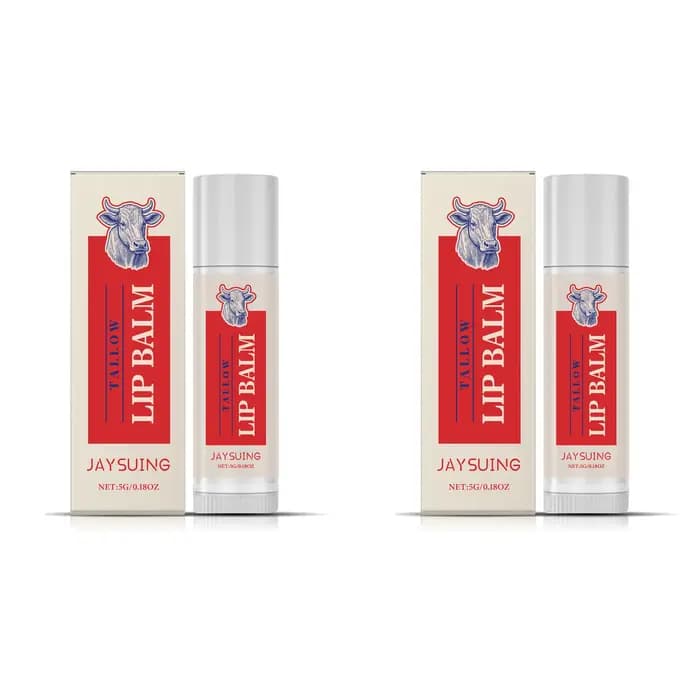 Tallow baume à lèvres Ultra nourrissant Non gras adoucissant estompe les lignes