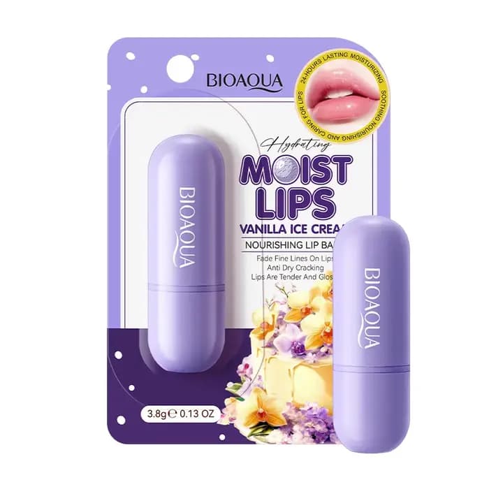 Baume à lèvres vanille et noix de coco 3,8 g – Parfum ispiré au dessert sucré, formule nourrissante