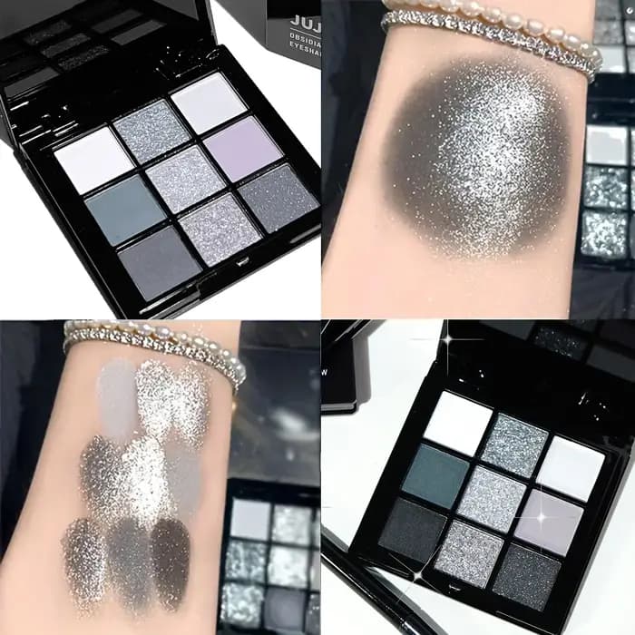 Palette de fards à paupières à 9 ombres : Black Swan