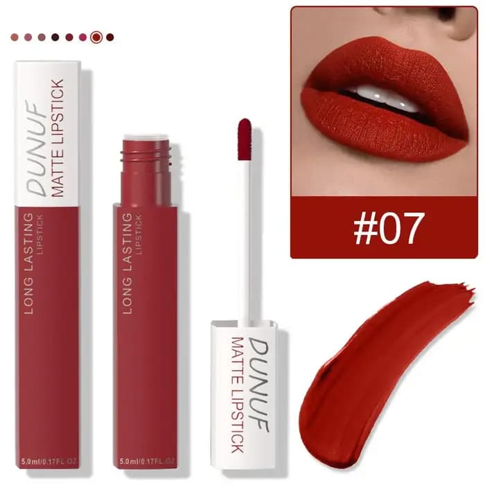 Rouge à lèvres liquide antiadhésif violet foncé