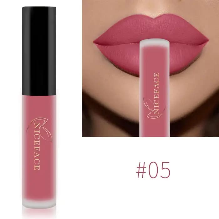 NICEFACE mat liquide rouge à lèvres imperméable longue durée brillant