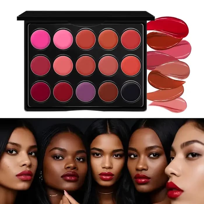 Mini Palette de maquillage brillant à lèvres