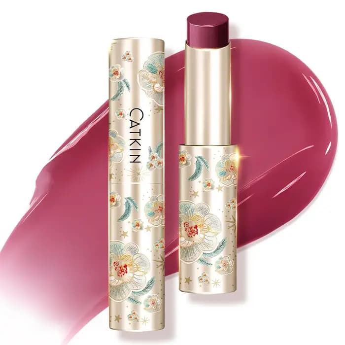 CATKIN GLOSSY LIP BALM Baume à lèvres hydratant en 6 couleurs vives Hydrate