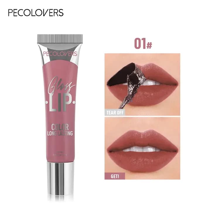 Rouge à lèvres liquide mat, 6 couleurs, longue durée, imperméable, brillant à lèvres, masque hydrata