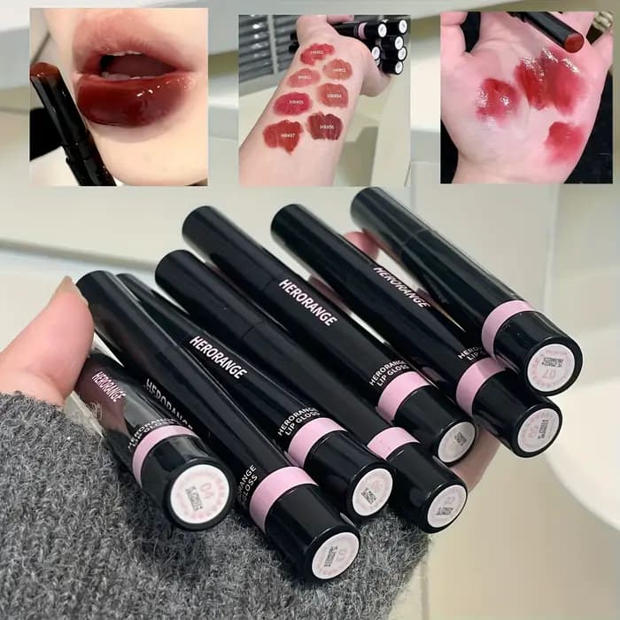 Gloss à lèvres brillant Herorange