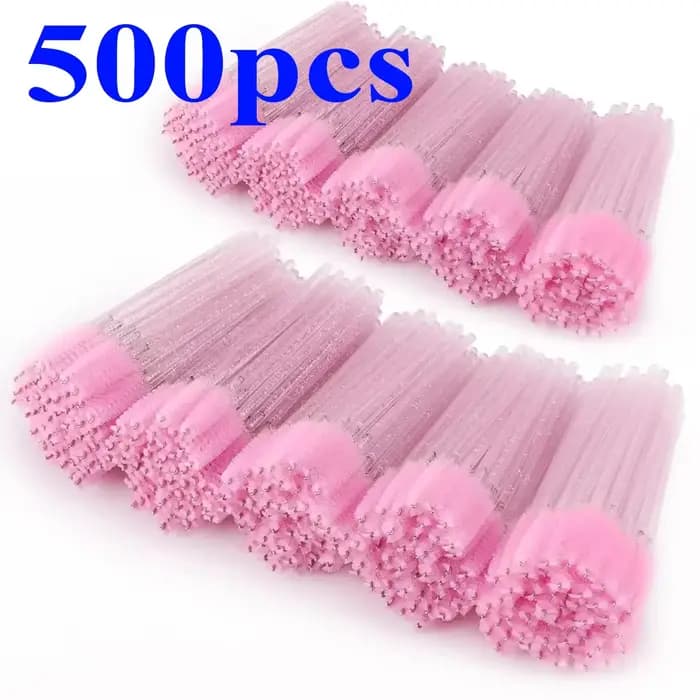 Bobines pour sourcils, outils de beauté, Extension de cils, baguettes de Mascara jetables colorées,
