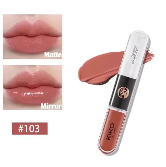 KIKO 2026 – Nouveau Gloss Repulpant Liquide 3D Transparent Effet Miroir – Rouge à Lèvres Nourrissant