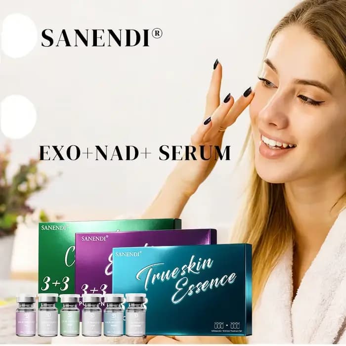 Sérum Sanendi PDRN EXO0 NAD, soin du visage au collagène, solution liquide hydratante et lissante, e