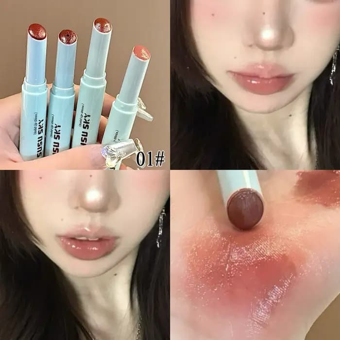 Gloss à lèvres solide fin et doux