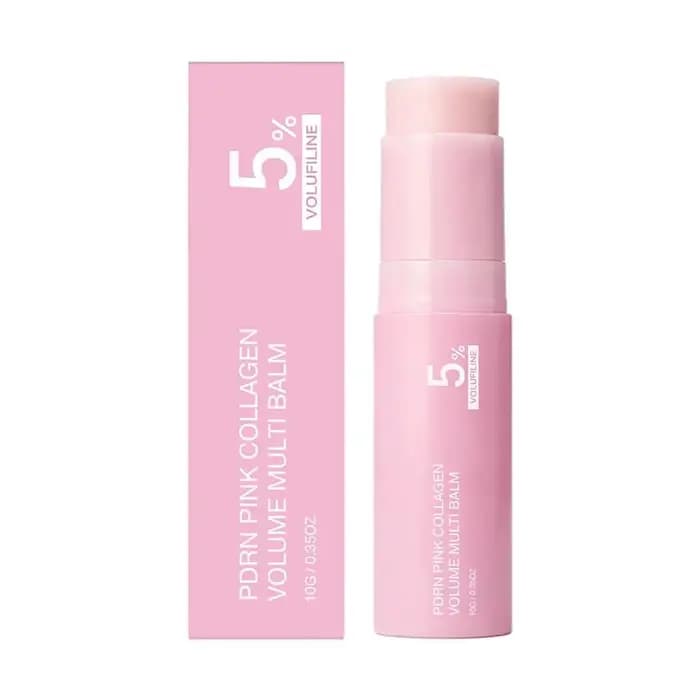 Stick multi-baume au collagène rose avec 5% de Volufiline