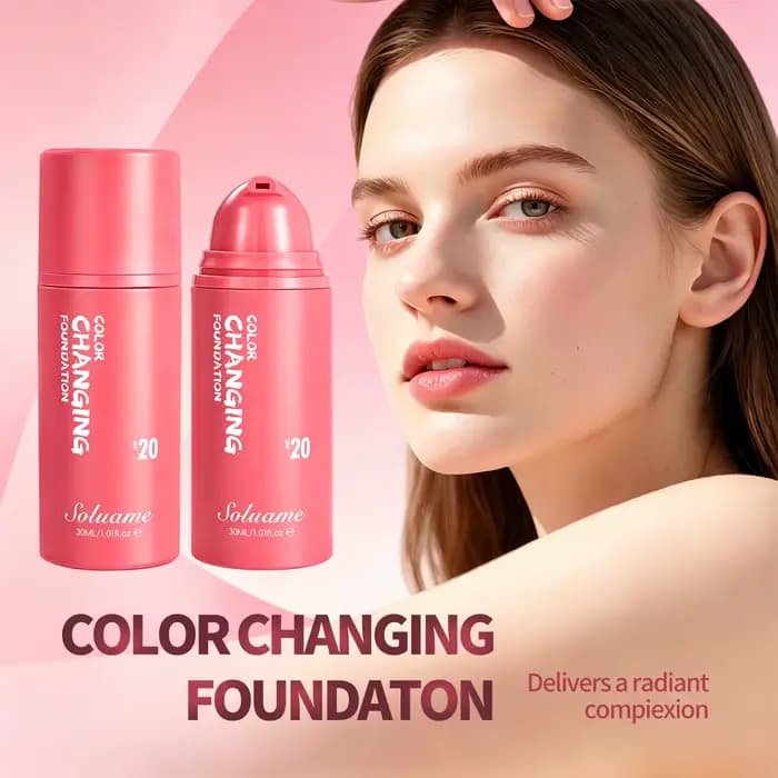 Fond de teint changeant de couleur SPF 20