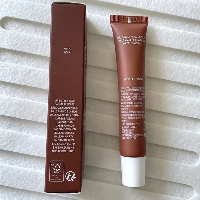 Ensemble baume à lèvres et gloss hydratant