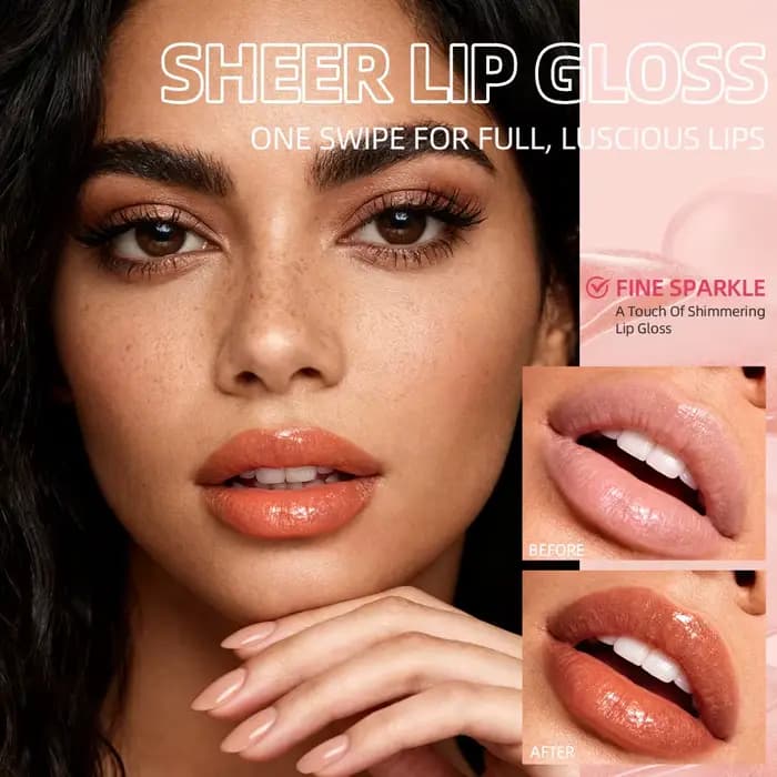 Gloss à lèvres en gelée