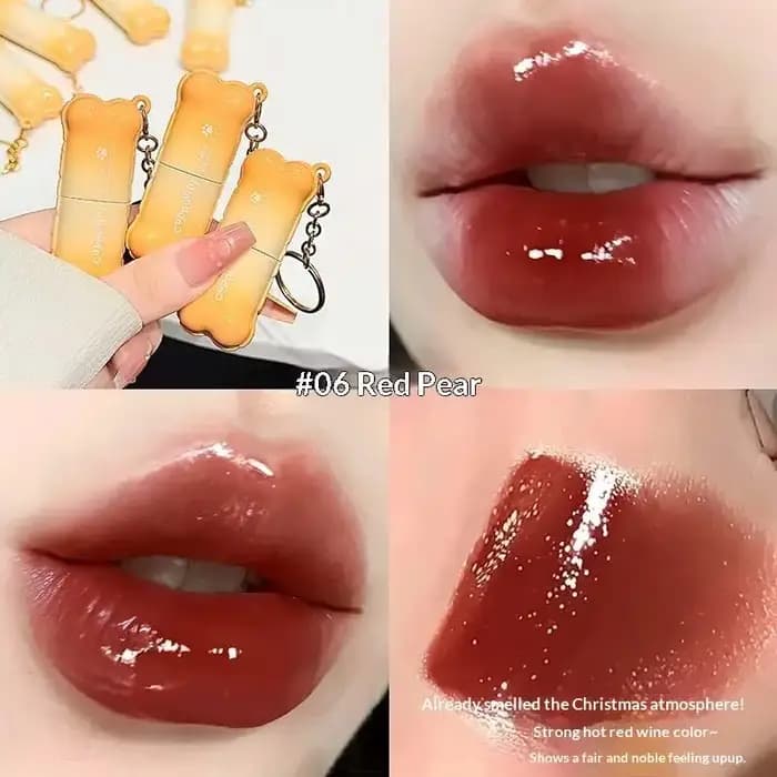 Cappuvini Cosmétiques pour les lèvres – Gloss hydratant effet miroir longue tenue
