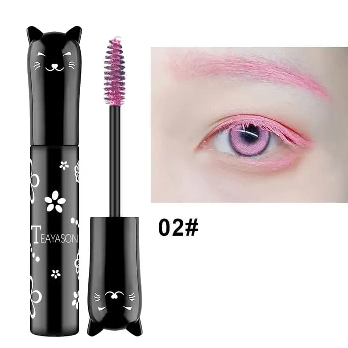 Mascara en fibre optique bouclée