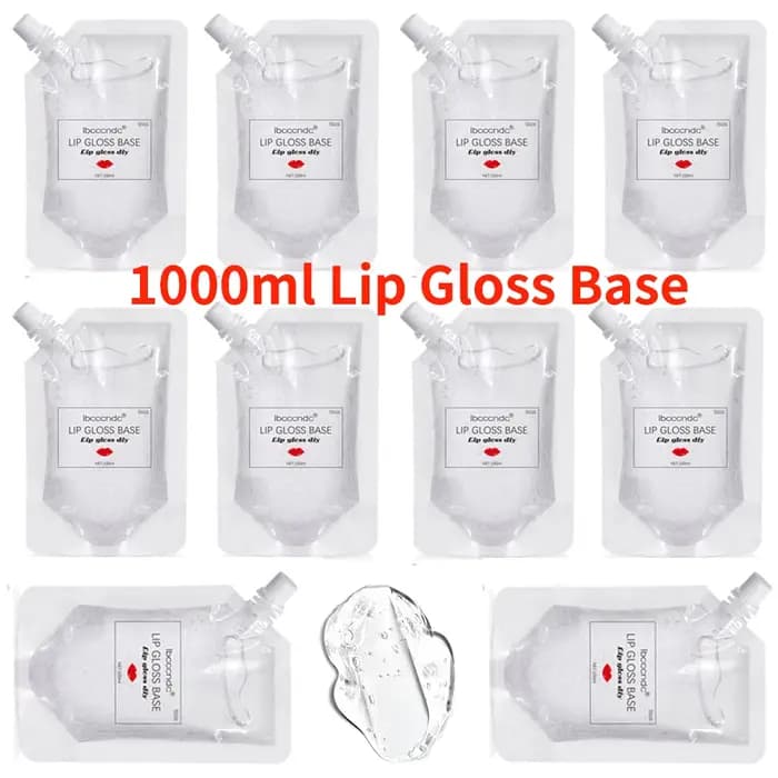 Huile de base transparente antiarina pour rouge à lèvres, gel hydratant, liquide fait à la main, maq