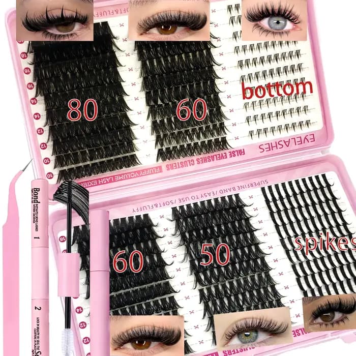Kit d'extension de cils à faire soi-même