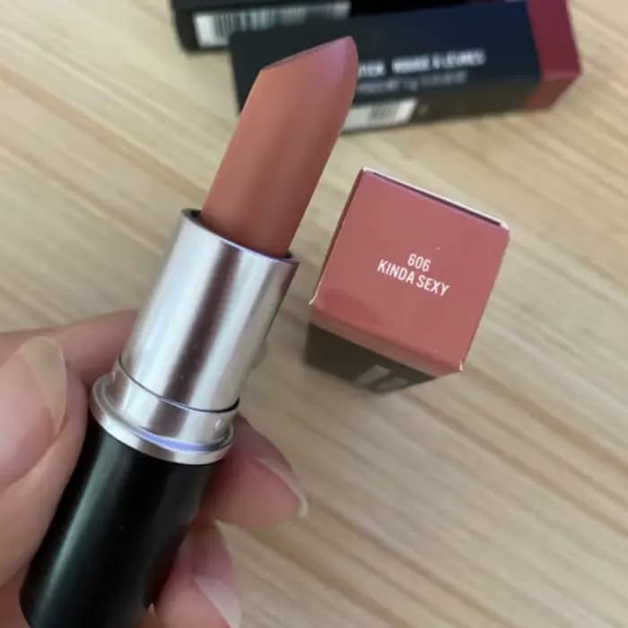 Rouge à lèvres classique de marque en tube aluminium 3g