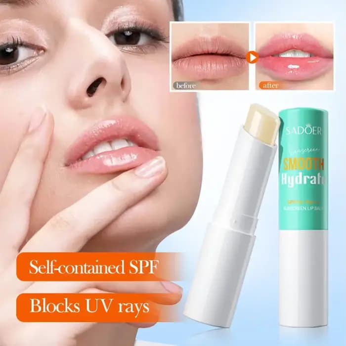 Spf 15 + crème solaire pour les lèvres bloqueur