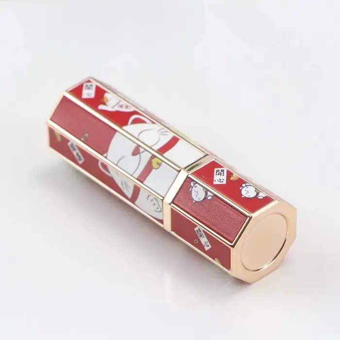 Tube de rouge à lèvres en marbre