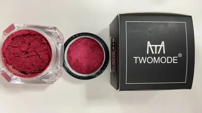 Fard à paupières rouge 3g TWOMODE - Haute pigmentation