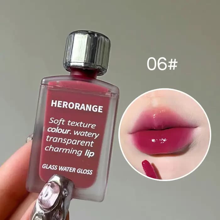 Lèvres repulpées hydratantes effet miroir couleur