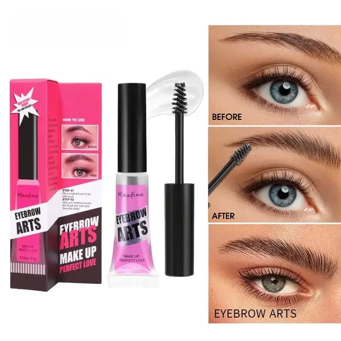 EyebloggGel-Maquillage pour les yeux, longue durée, étanche, tuyau à séchage rapide, transparent