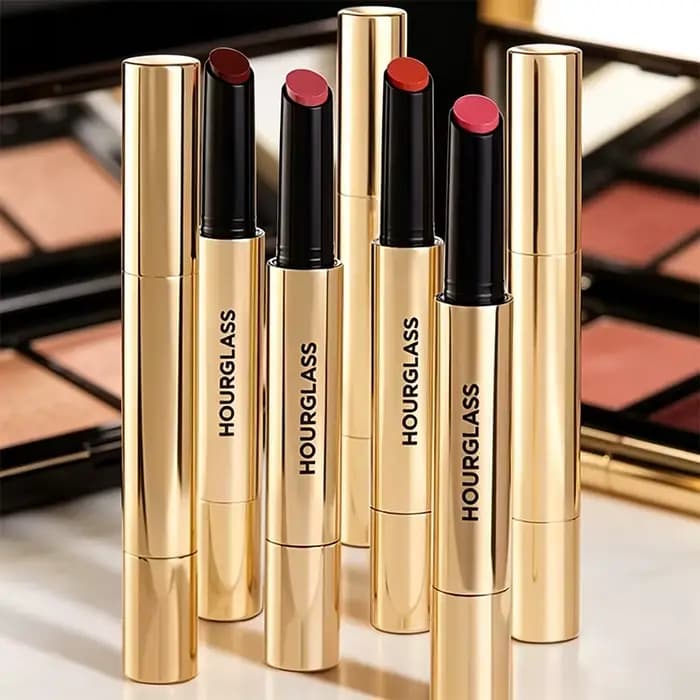 Hourglass Rouge à lèvres et baume brillant volumisant 6 couleurs