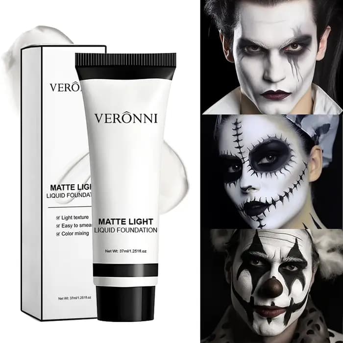 Fond de teint professionnel blanc pour le visage