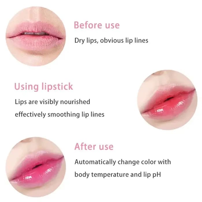 1 pièces hydratant naturel Aloe Essence brillant à lèvres couleur variable Portable imperméable longue durée nutritif