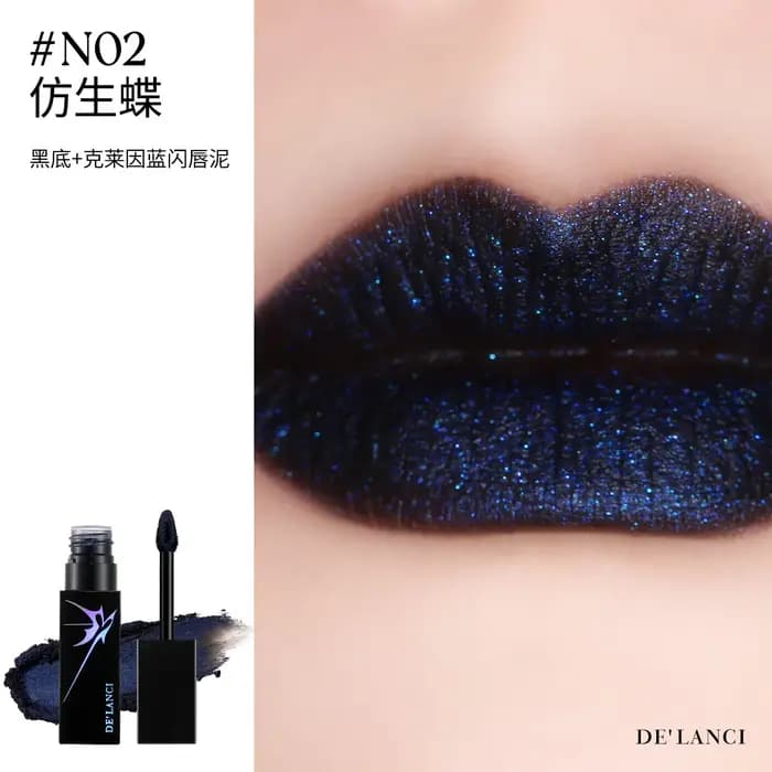 DE'LANCI Lip Mud & Shiny Lipgloss