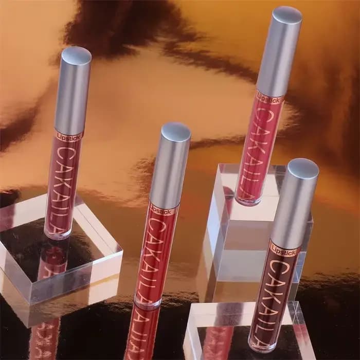 18 couleurs mat brillant à lèvres en gros pas cher liquide rouge