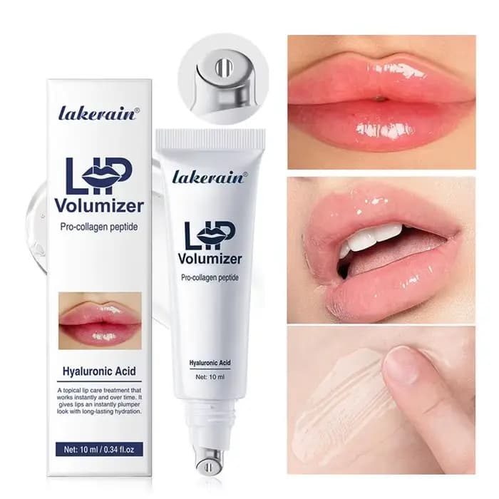 Huile Essentielle Repulpante Instantanée pour les Lèvres à l'Acide Hyaluronique – Nourrissante